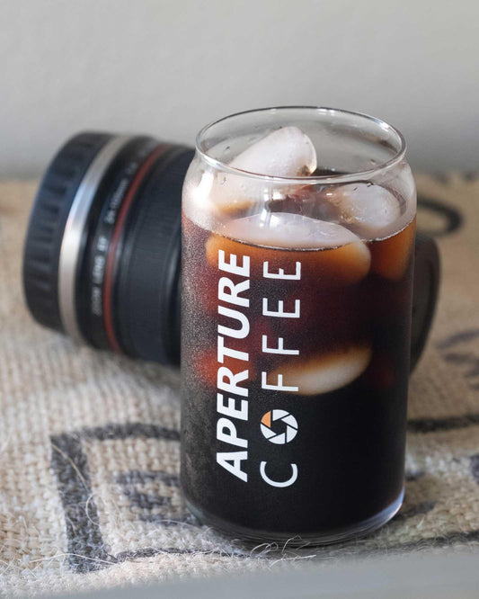 Aperture Coffee Glass Can - Aperture Coffee