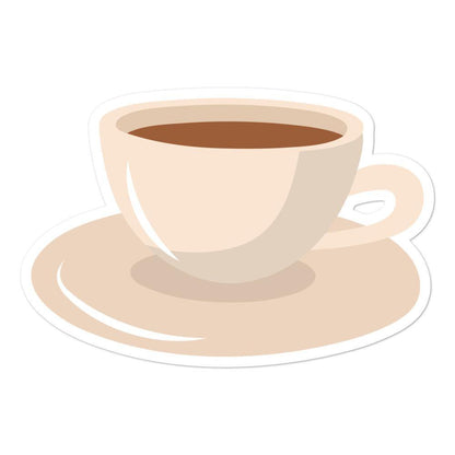 Latte Mug stickers - Aperture Coffee