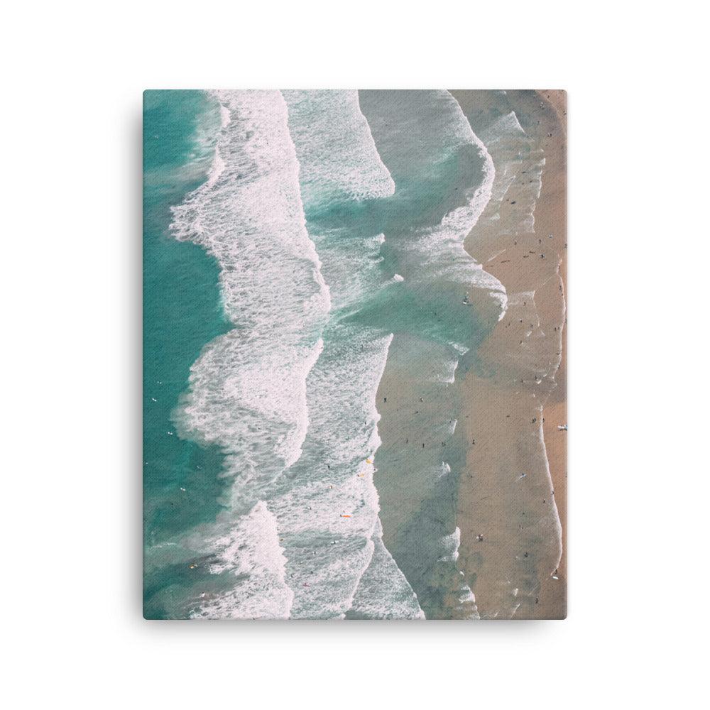 Del Mar Beach Canvas - Aperture Coffee