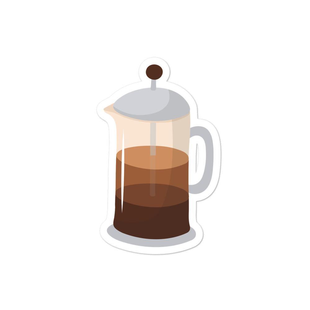 French Press stickers - Aperture Coffee