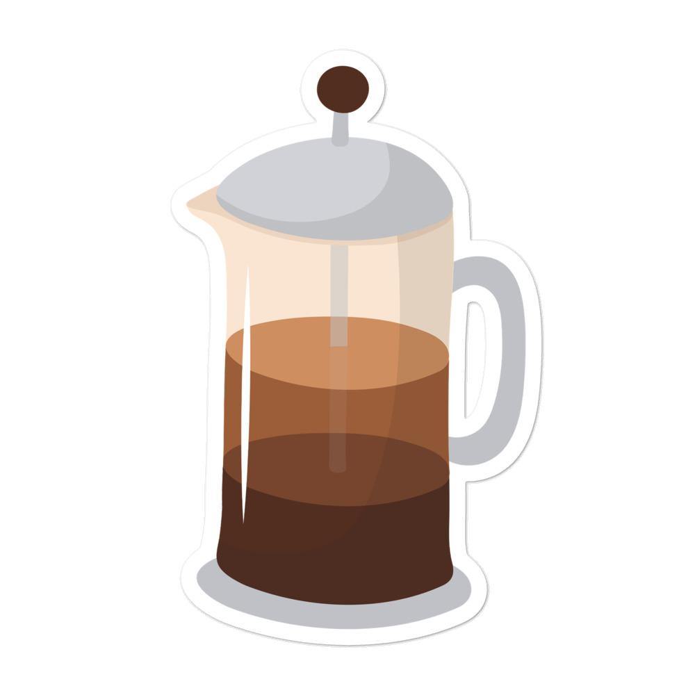 French Press stickers - Aperture Coffee