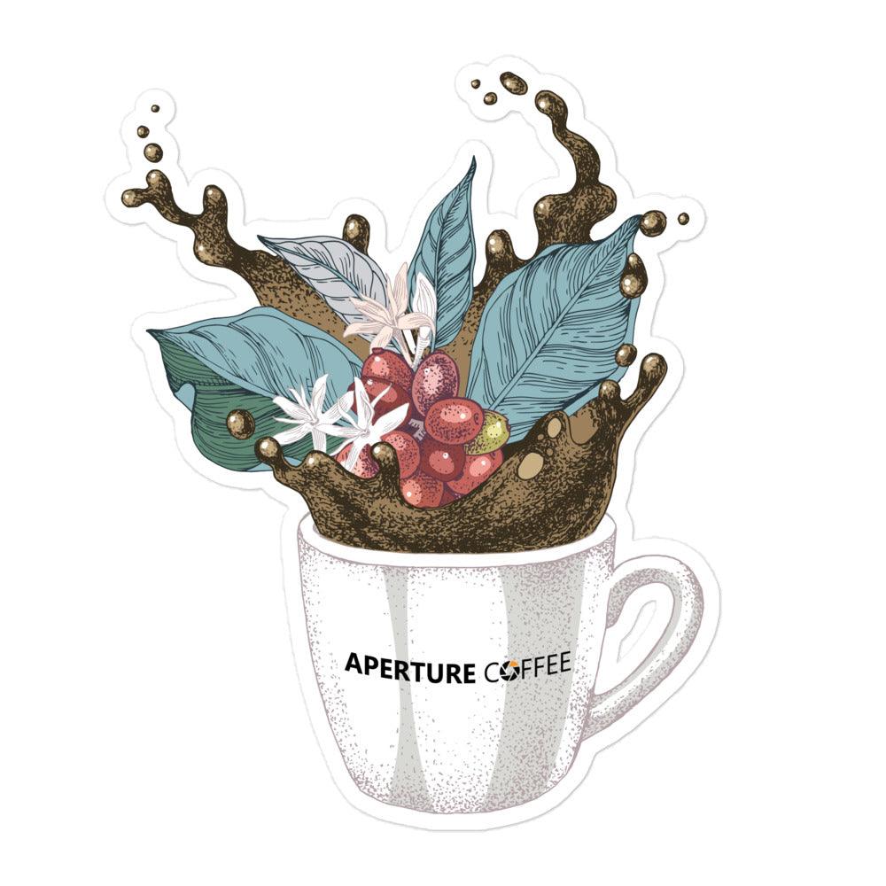 Coffee Dive stickers - Aperture Coffee